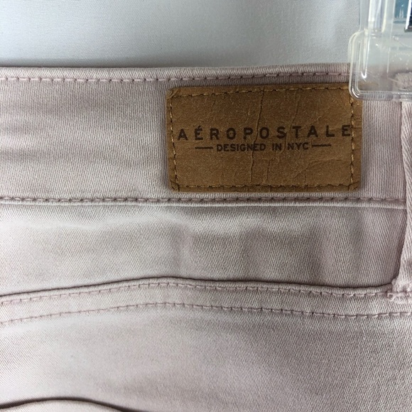 Aeropostale pink high waisted ankle jegging, 2 - Picture 4 of 10